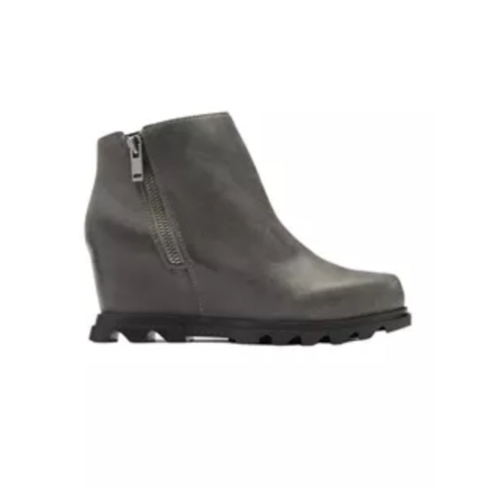 NWB Sorel Women’s Joan Of Arctic Quarry Wedge lll Zip Boot Size 7. - Picture 4 of 11